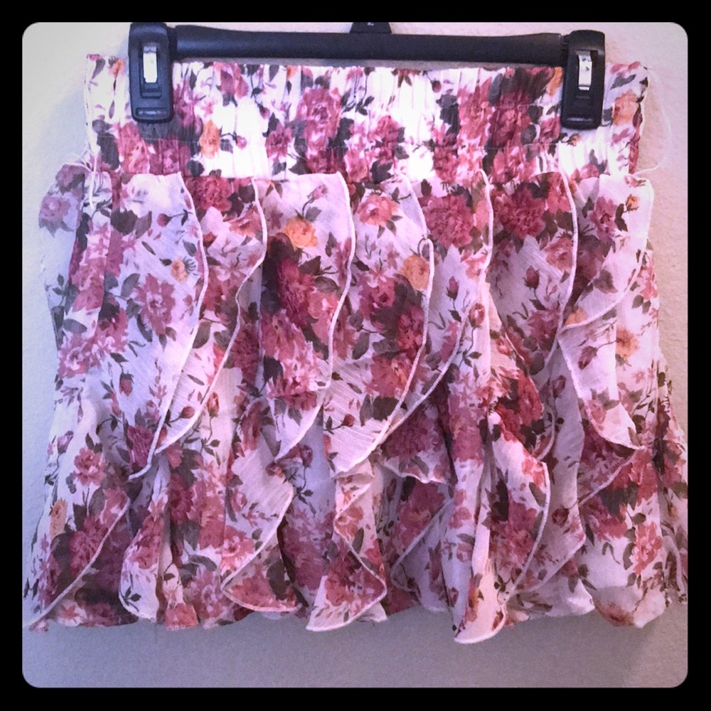 Ruffled skirts